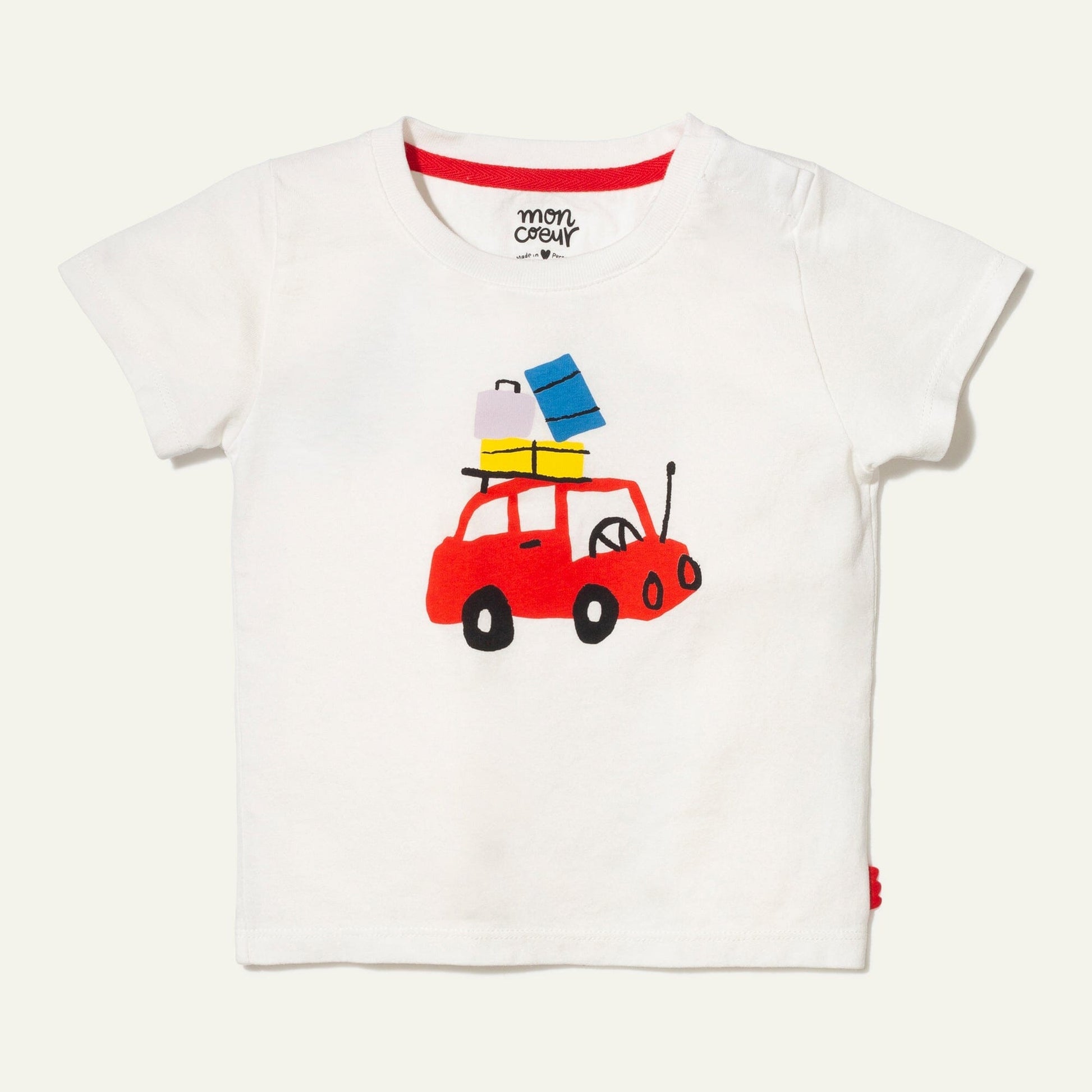 Recycled Cotton Roadtrip Baby T-Shirt Shirts/Tops 