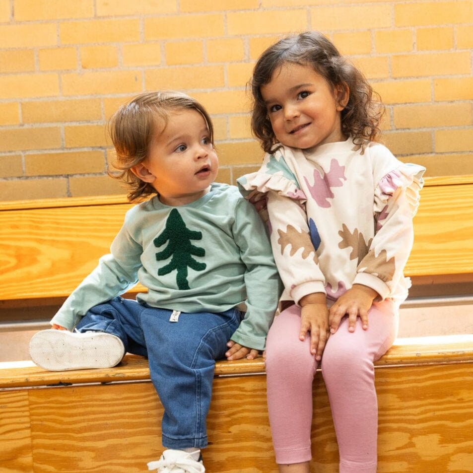 Recycled Cotton Snowy Pine T-Shirt Shirts/Tops 