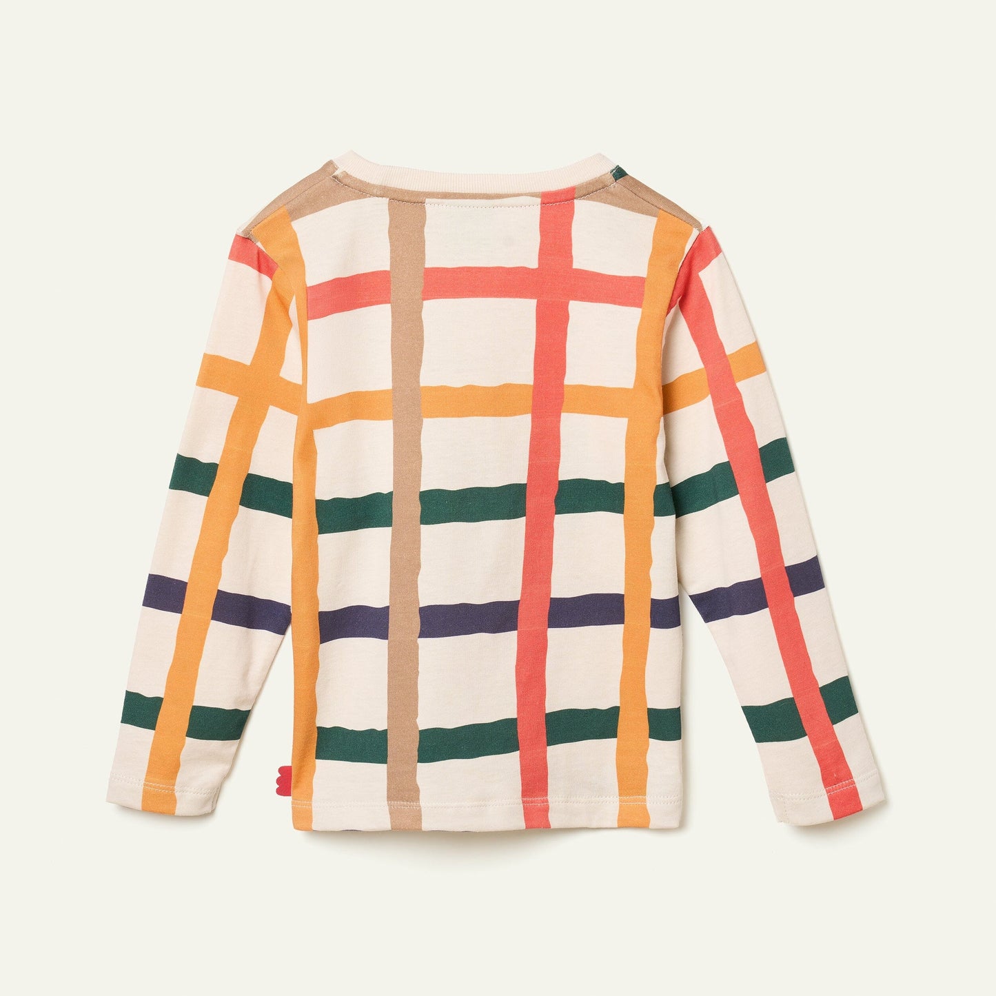 Recycled Cotton Warm Grid T-Shirt Shirts/Tops 