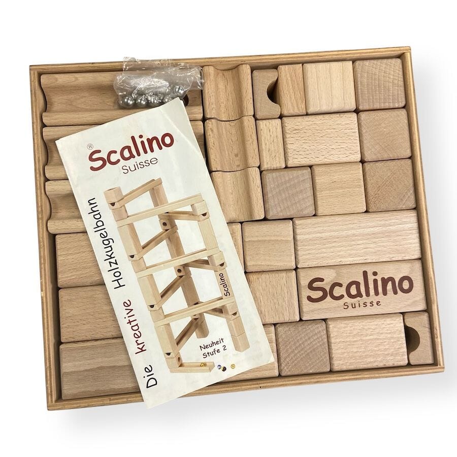 Scalino Suisse All Wood Marble Run Toys 