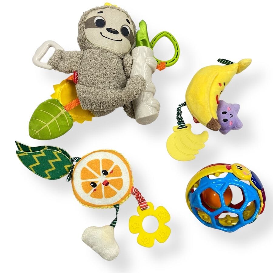 Mixed Brands - Sensory Toy Bundle with Sloth