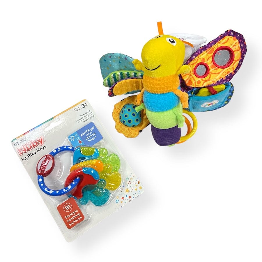 Mixed Brands - Sensory Toy & IcyBite Teether Bundle