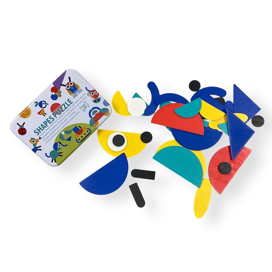 1Step2Dream - Shapes Puzzle with Pattern Cards