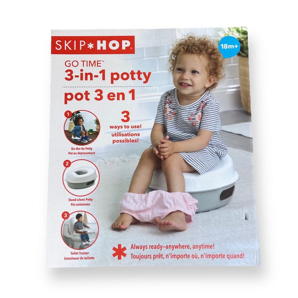 Skip Hop Go Time 3-in-1 Potty Baby & Toddler 