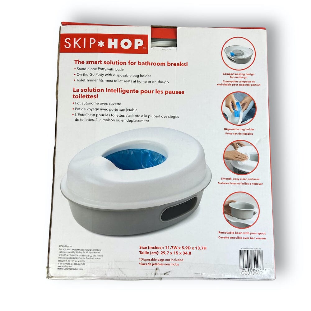 Skip Hop Go Time 3-in-1 Potty Baby & Toddler 