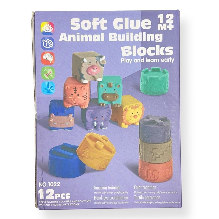 Geruite - Soft Animal Stacking Blocks
