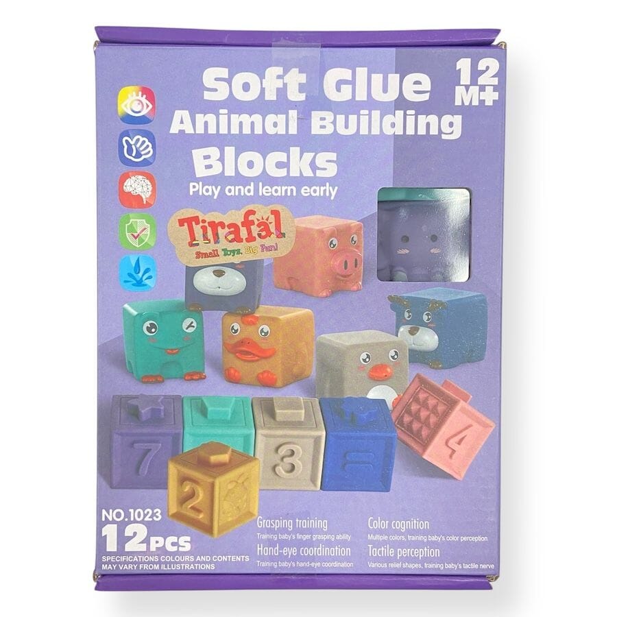 Geruite - Soft Animal Stacking Blocks