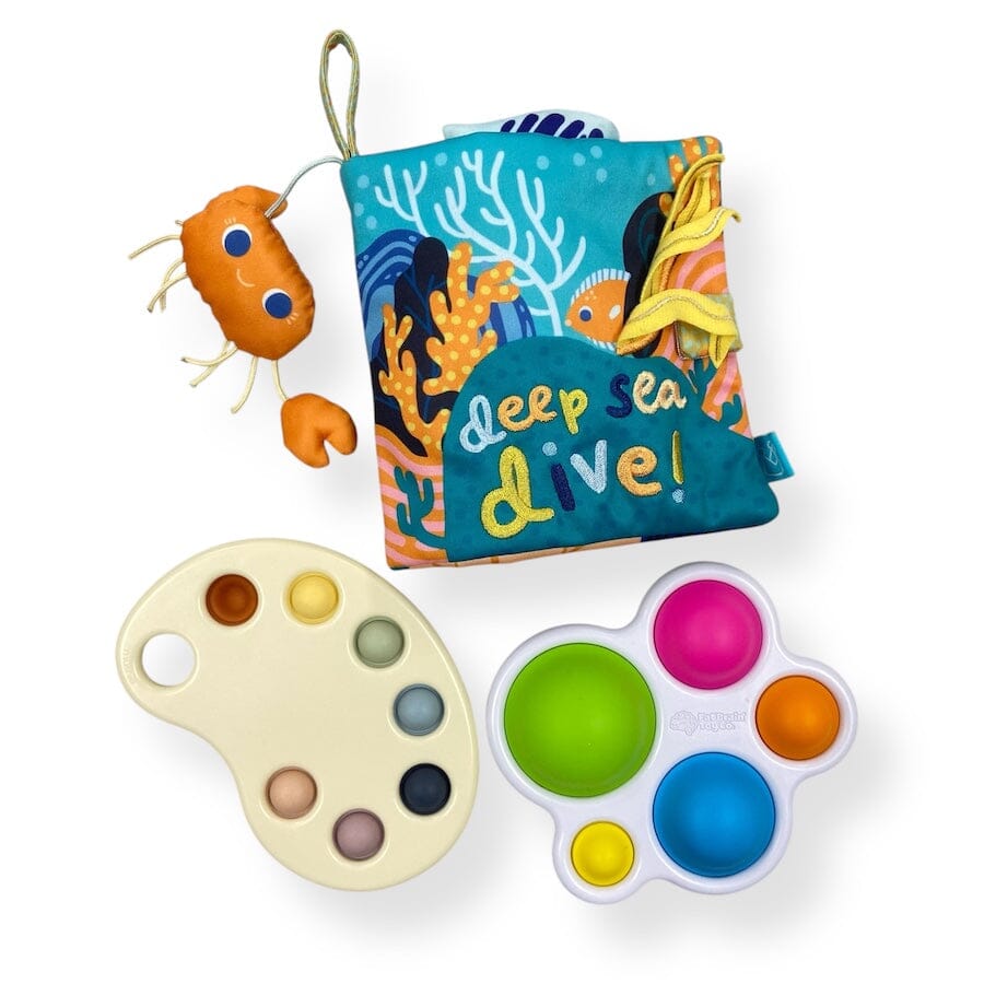 Mixed - Soft Book and Dimpl Toys