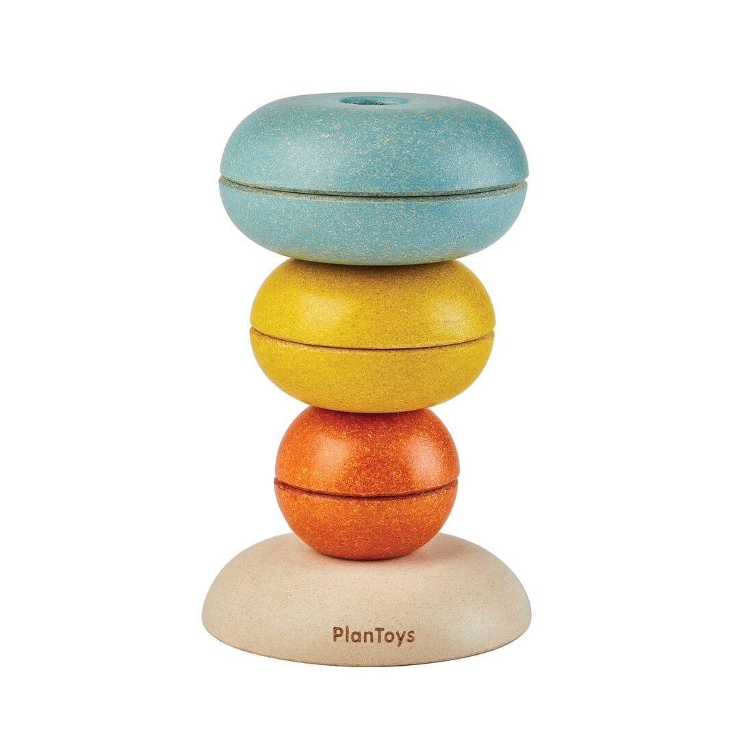 PlanToys USA - Stacking Ring - Cups