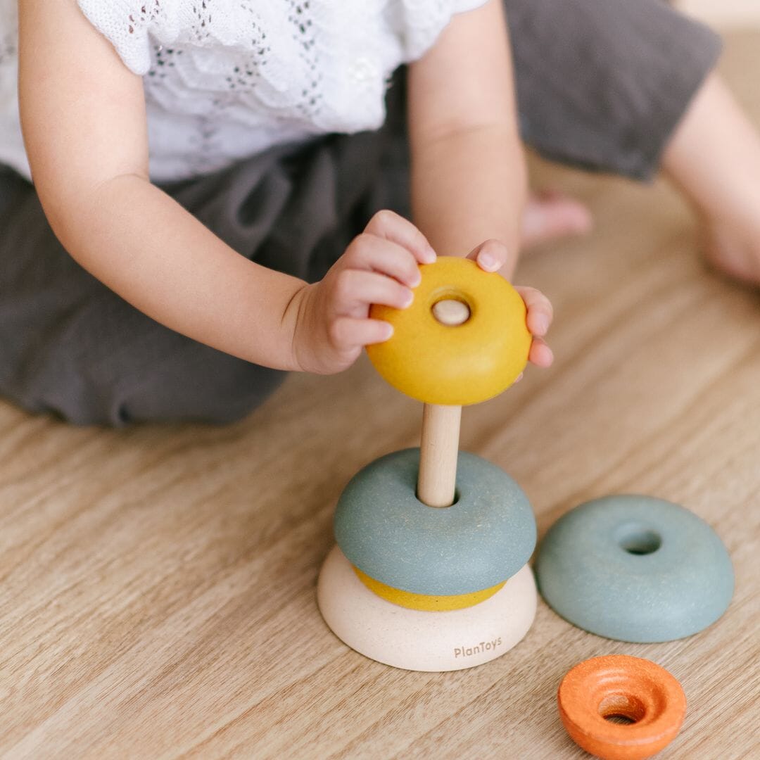PlanToys USA - Stacking Ring - Cups