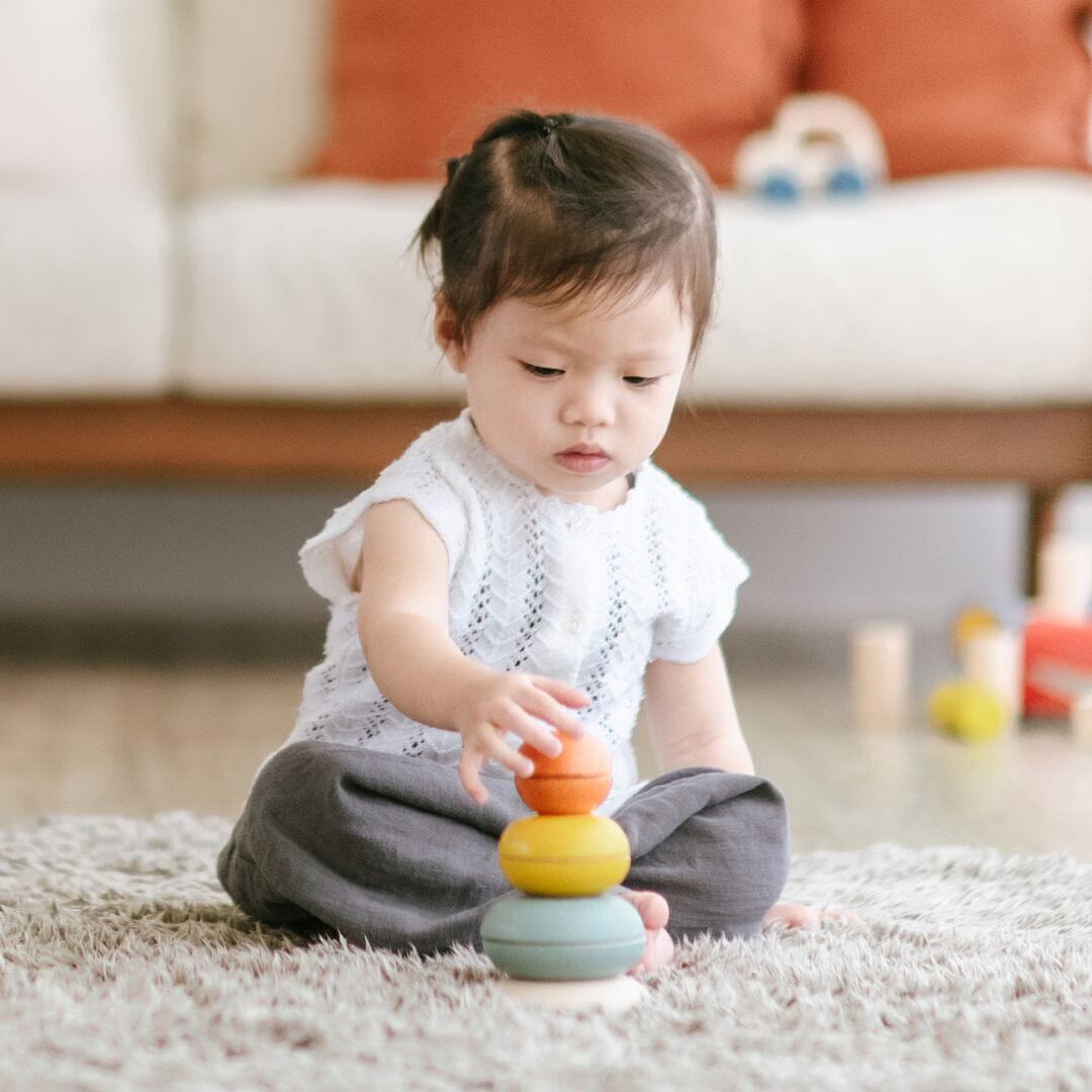 PlanToys USA - Stacking Ring - Cups