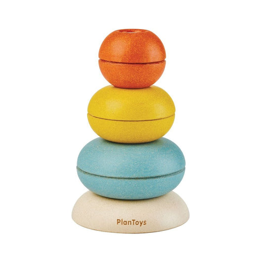 PlanToys USA - Stacking Ring - Cups