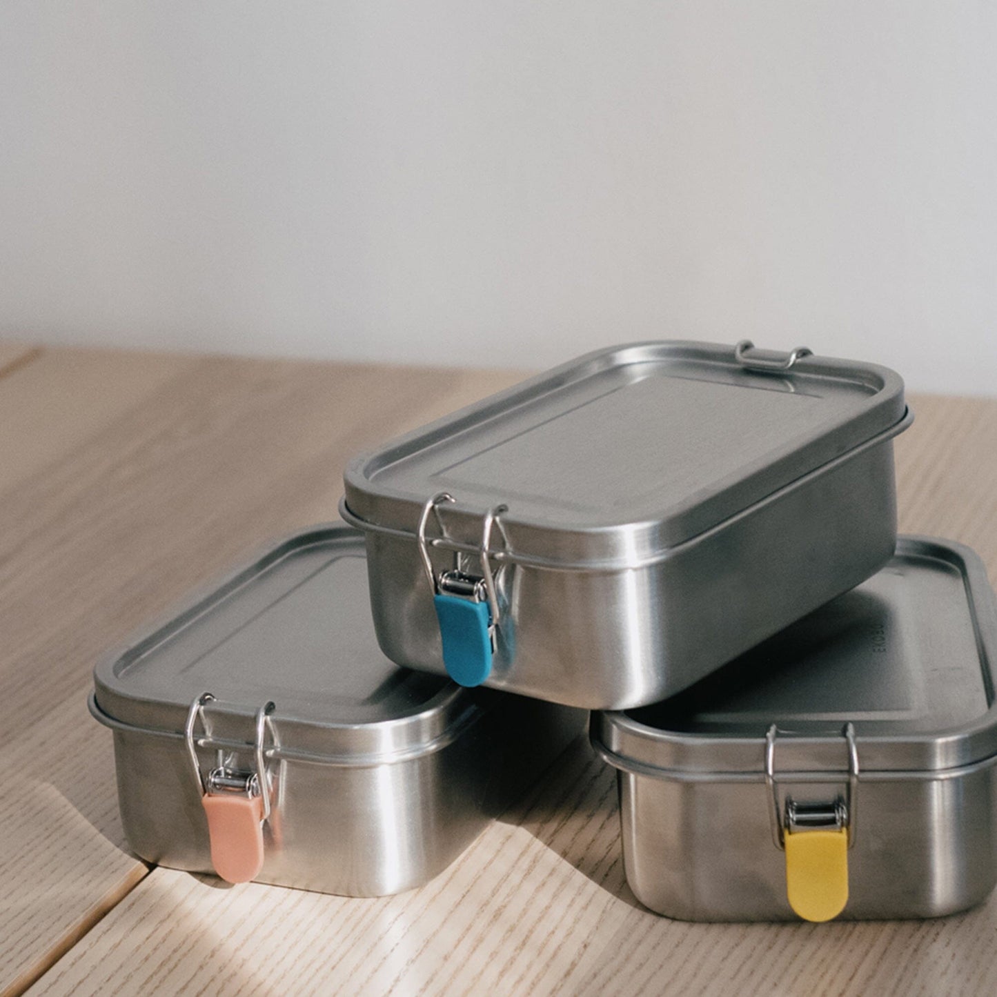 EKOBO USA - DS - Stainless Steel Lunch Box with Heat Safe Insert - Terracotta