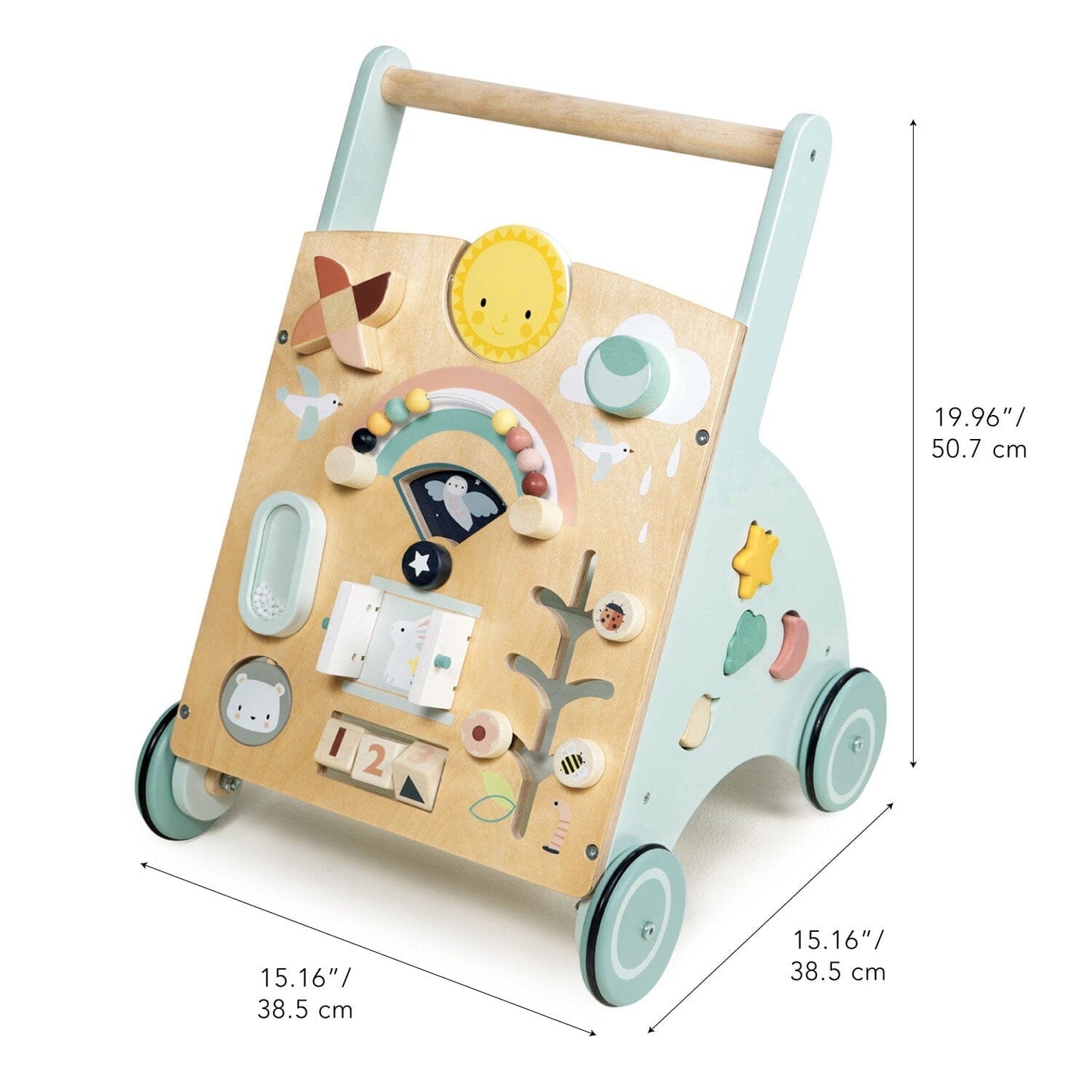 Activity Walker from Tender Leaf Toys dimensions