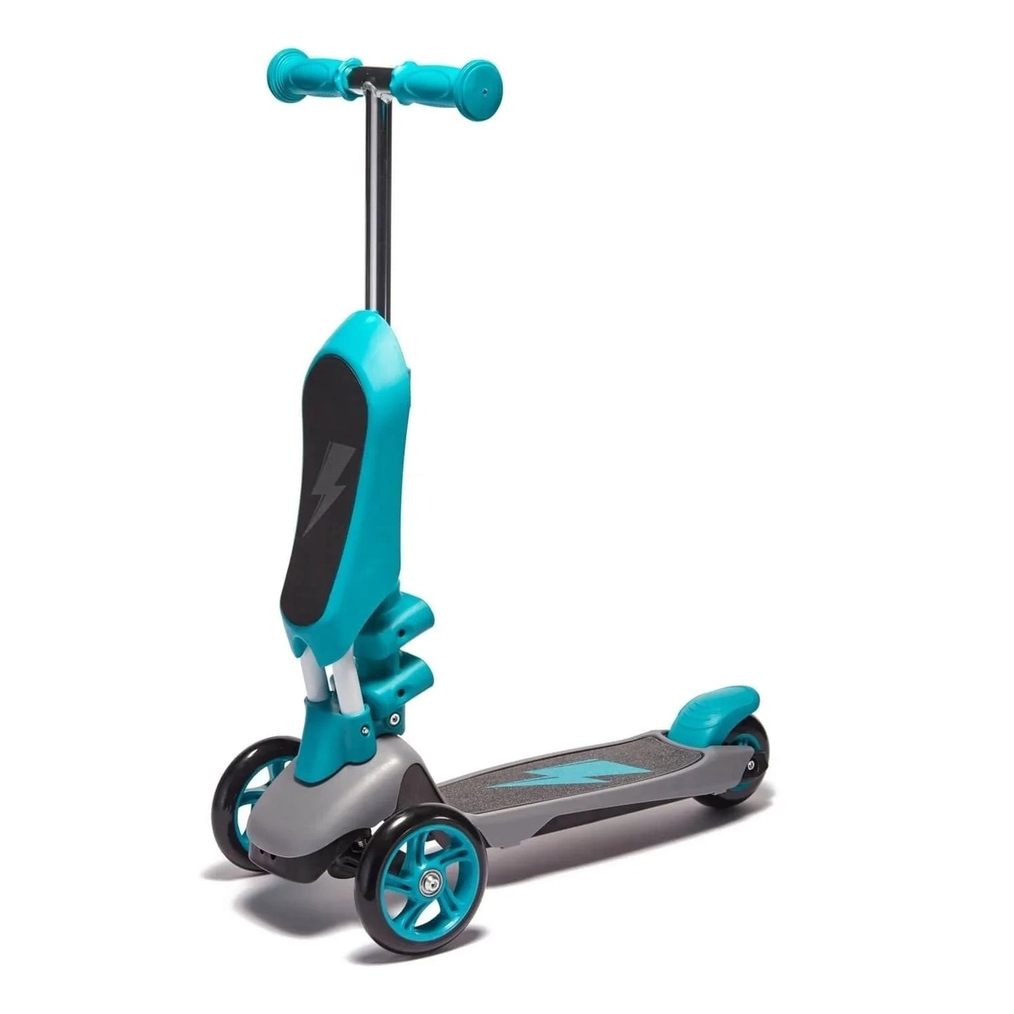 SVOLTA "Ace" 2-in-1 Sit and Stand Toddler Convertible Scooter Toys Teal 