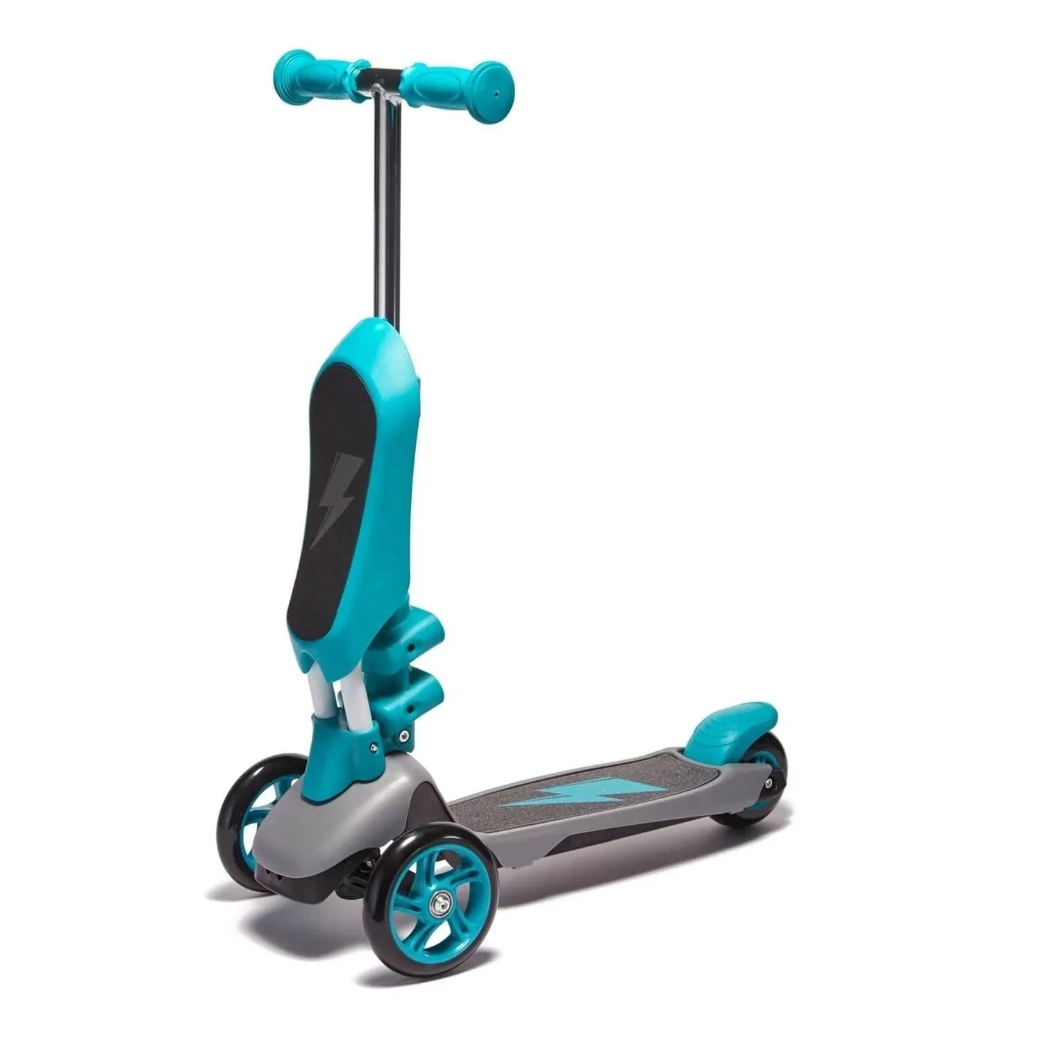 SVOLTA "Ace" 2-in-1 Sit and Stand Toddler Convertible Scooter Toys Teal 