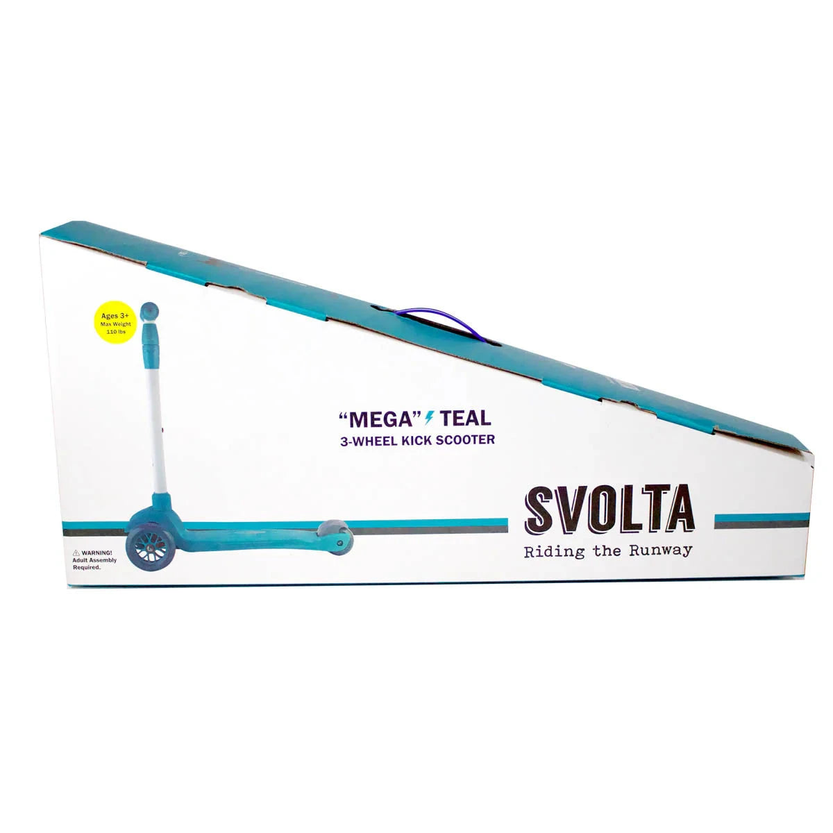 SVOLTA "Mega" 3 Wheel Kids Scooter Toys 