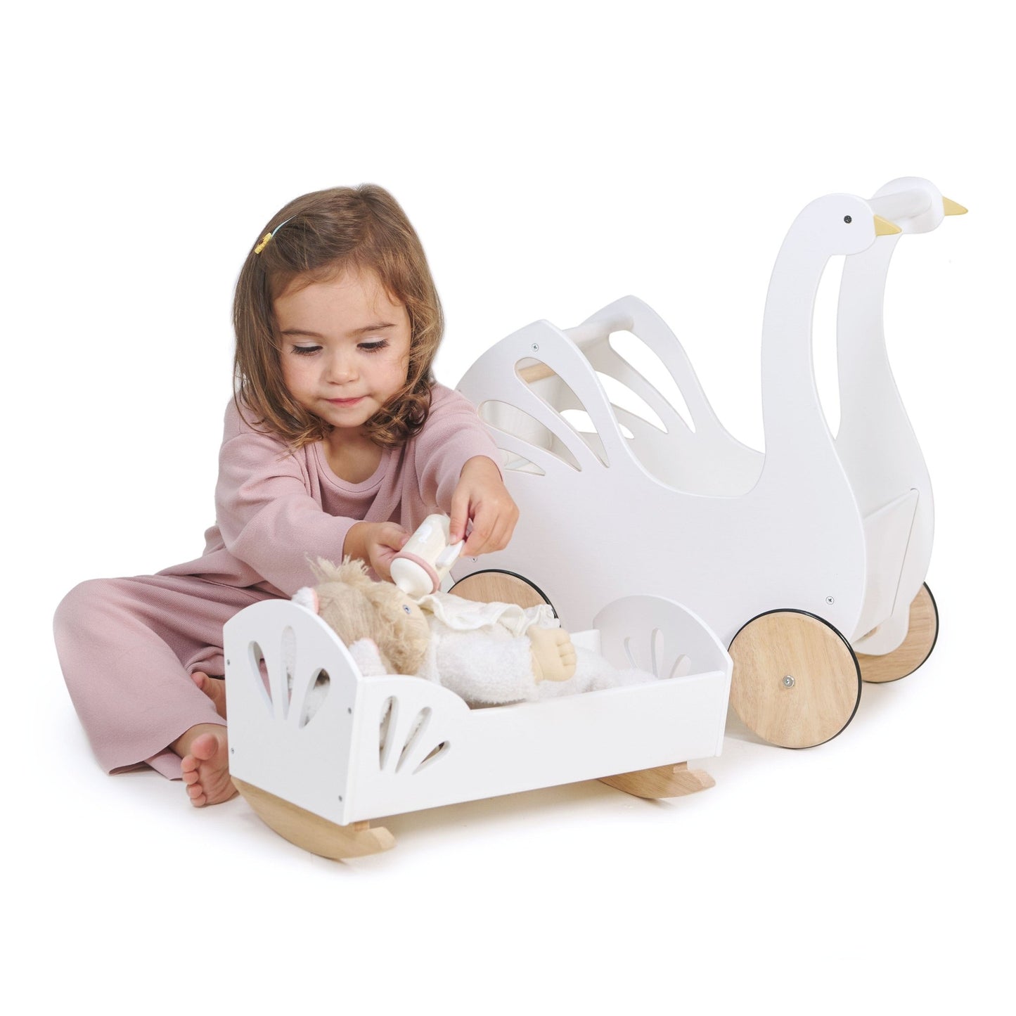 Tender Leaf - Sweet Swan Dolly Bed