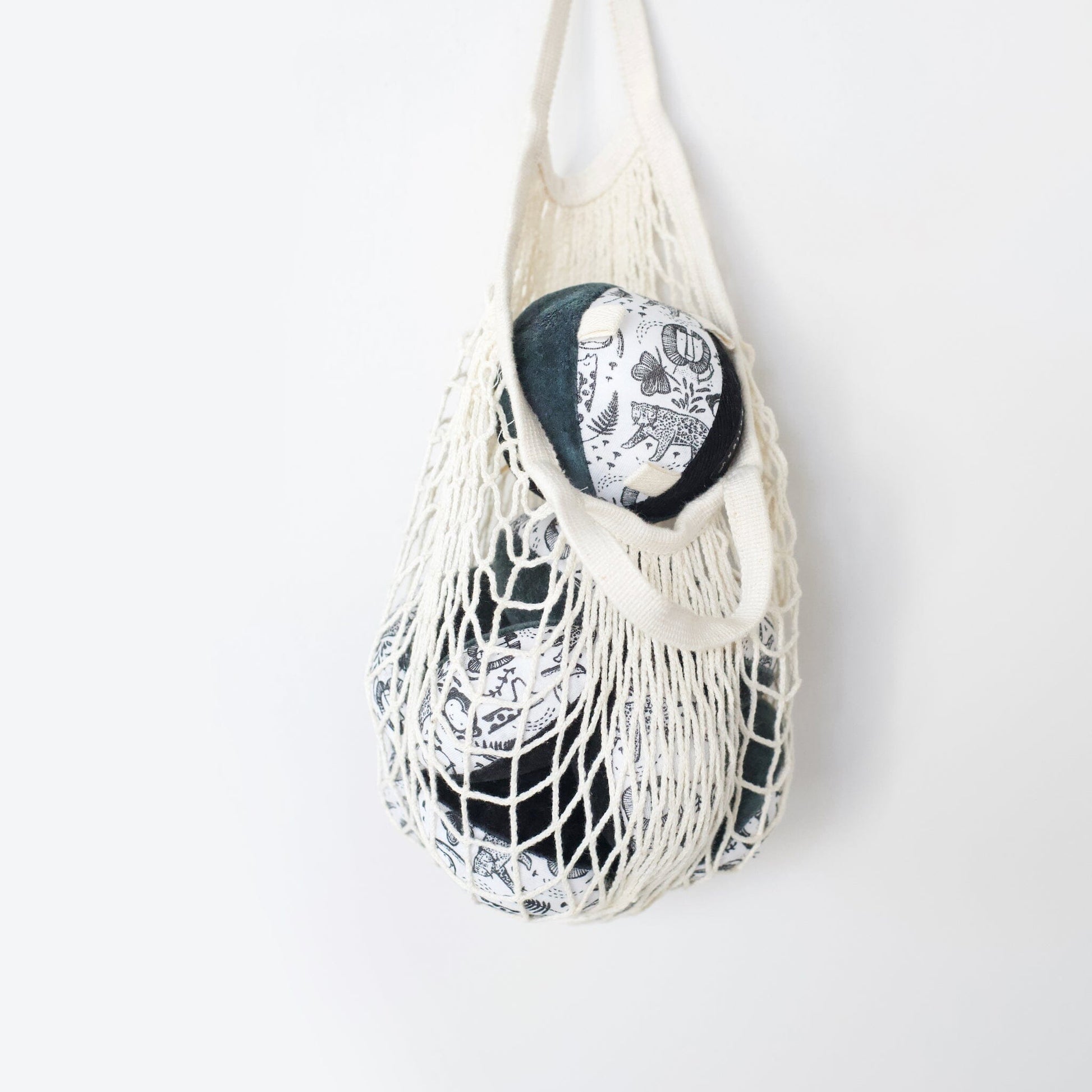 Wee Gallery - Taggy Ball with Rattle - Wild