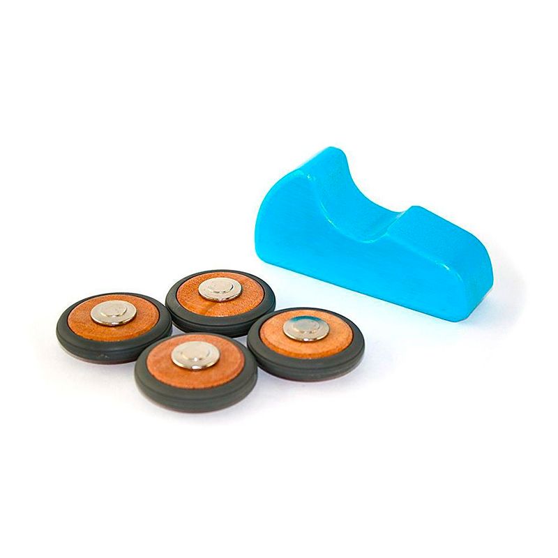 Tegu Magnetic Wooden Wheels Set 