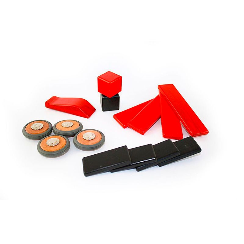 Tegu Magnetic Wooden Wheels Set 