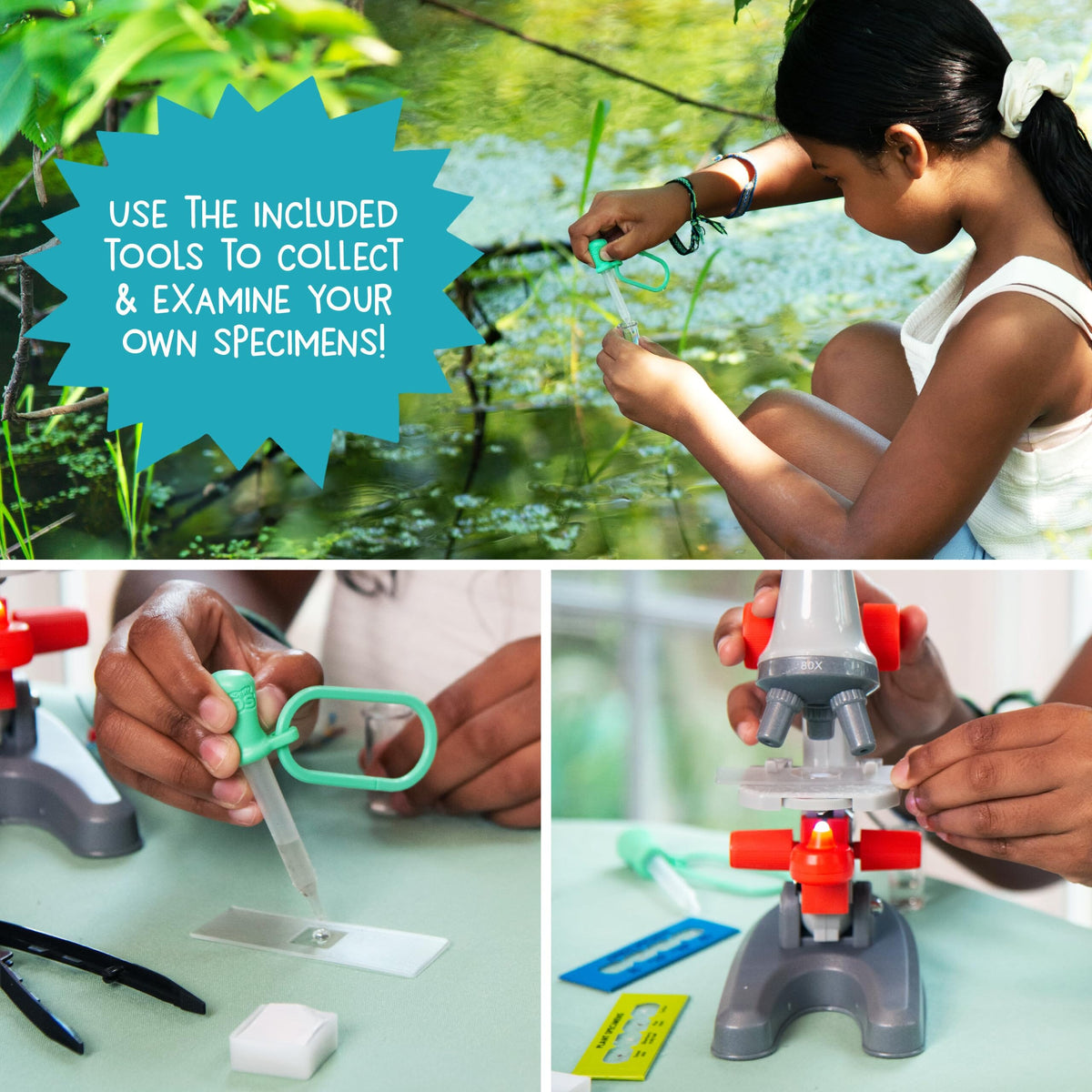 Thames & Kosmos Wow in the World Kids Microscope Kit 545011
