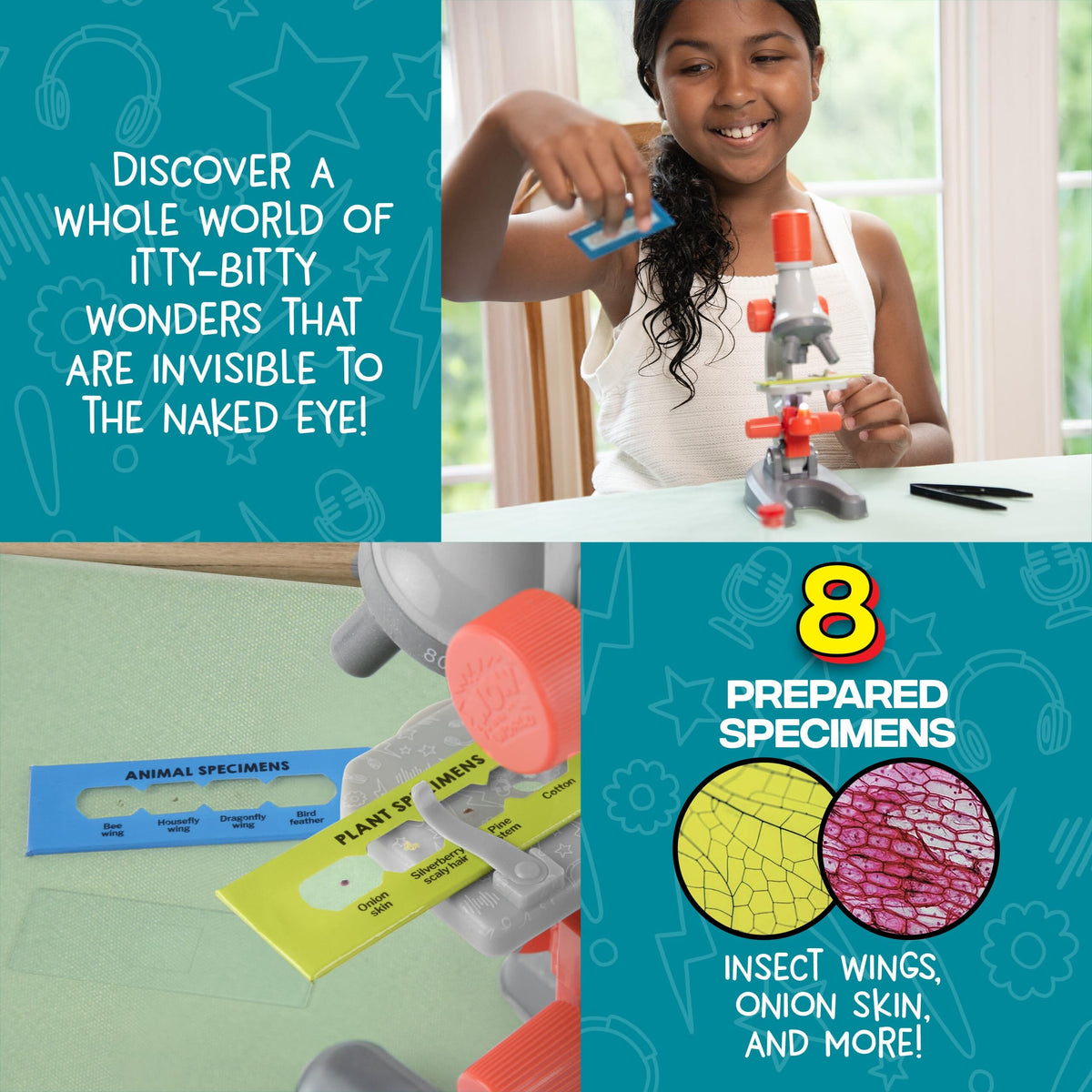 Thames & Kosmos Wow in the World Kids Microscope Kit 545011