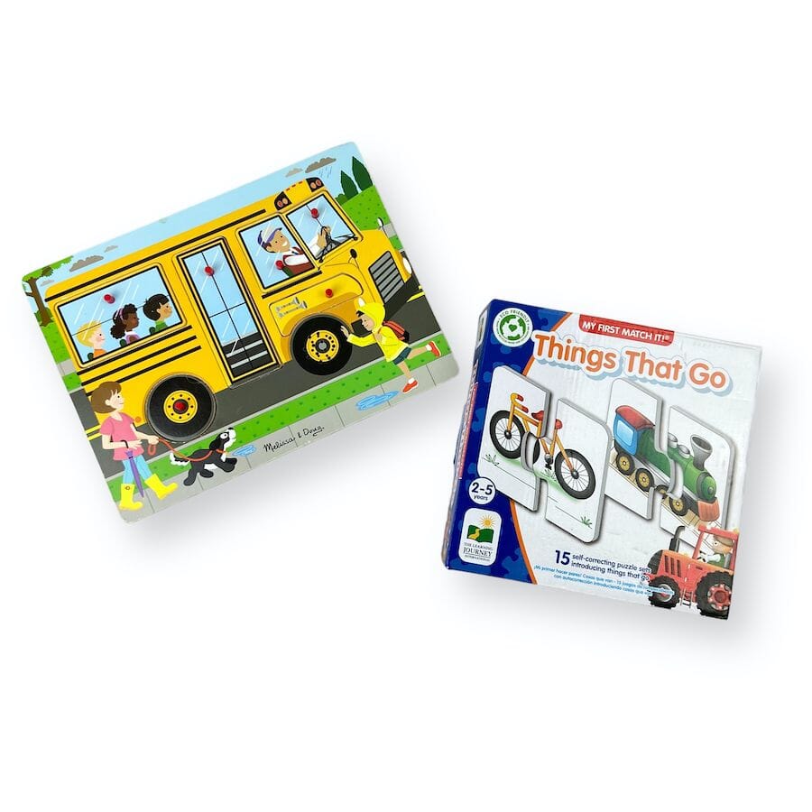 Mixed Brands - Things That Go Learning Toddler Toy Bundle
