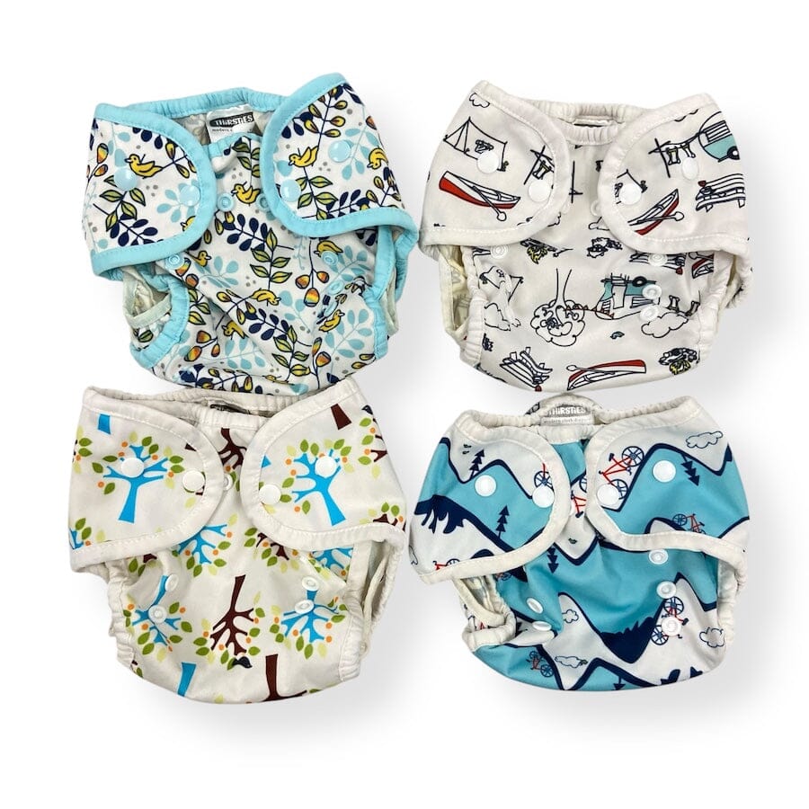 Thirsties Duo Wrap Bundle Size 1 Diapering Nature/Outdoors 