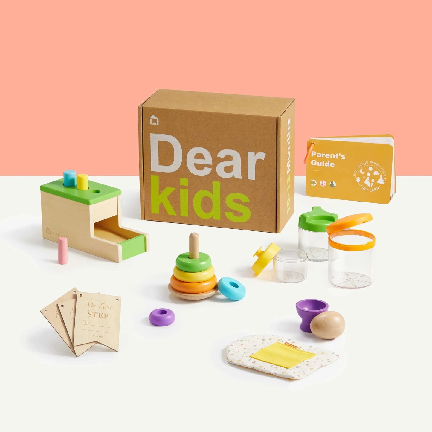 Tiny Land - Tiny Land® Montessori Toys Set for Infants 10 - 12 Months