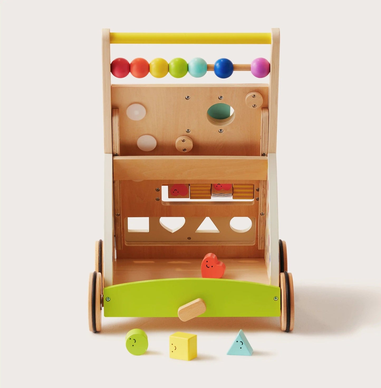 Tiny Land INC - Tiny Land® Premium Natural Wooden Activity Walker