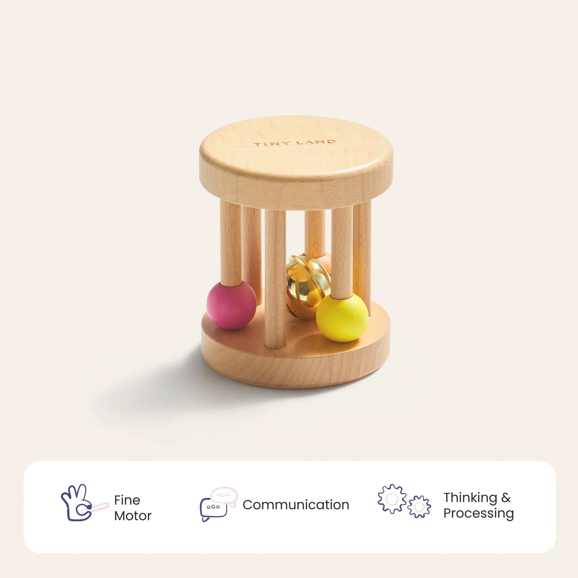 Tiny Land® Montessori Toys for Newborns (0–3 Months) 