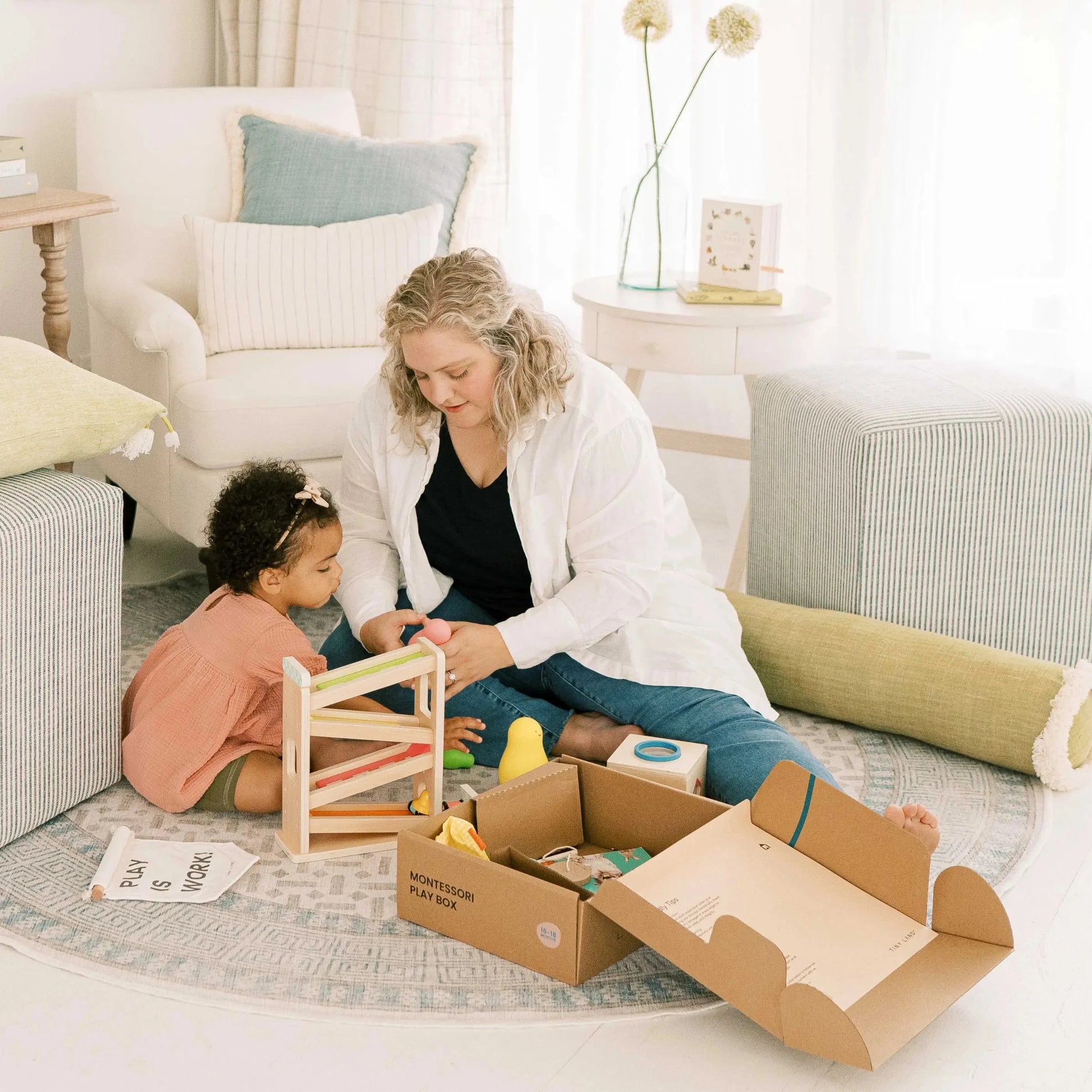Tiny Land® Montessori Toys Set for Toddlers 16-18 Months 