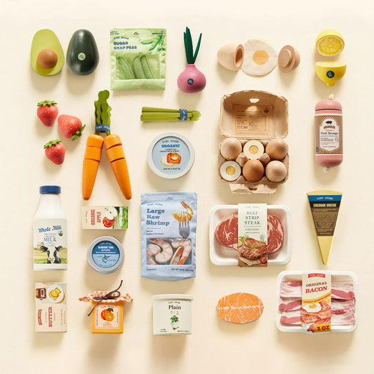 Tiny Land® Wooden Play Food Set