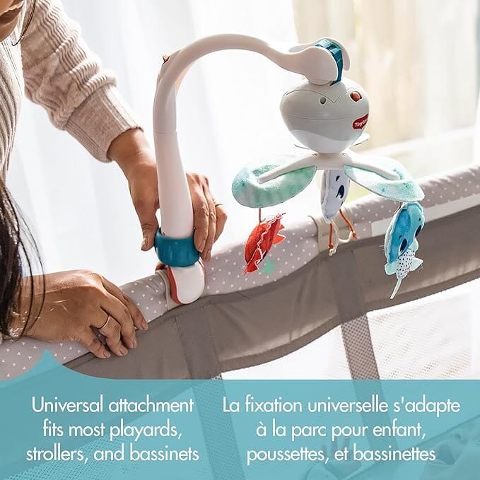 Tiny Love - Tiny Love Baby Mobile for Crib, 3 - in - 1 Take Along Mobile, Treasure The Ocean