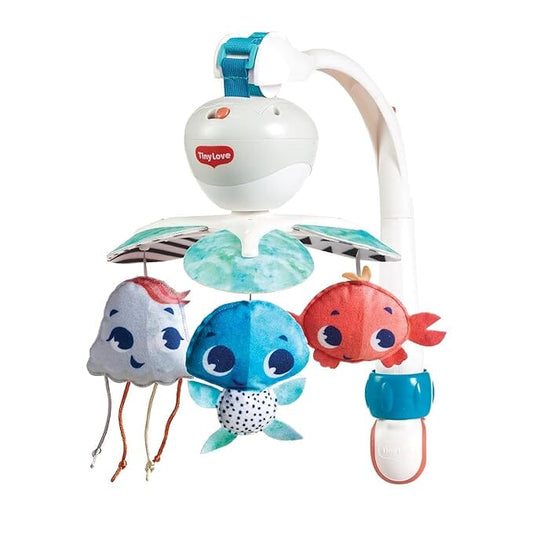 Tiny Love Baby Mobile for Crib, 3-in-1 Take Along Mobile, Treasure The Ocean Baby & Toddler 
