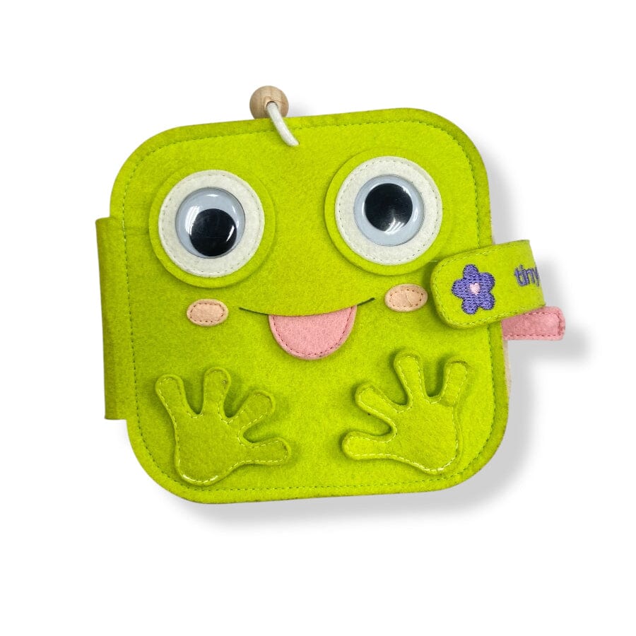 tinybusy - Tinybusy Sensory Quiet Book - Silly Frog