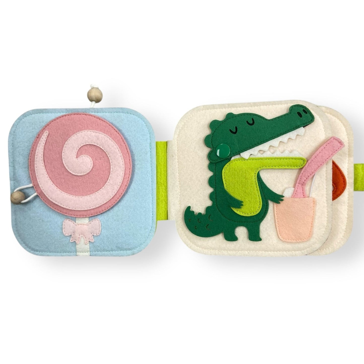 tinybusy - Tinybusy Sensory Quiet Book - Silly Frog