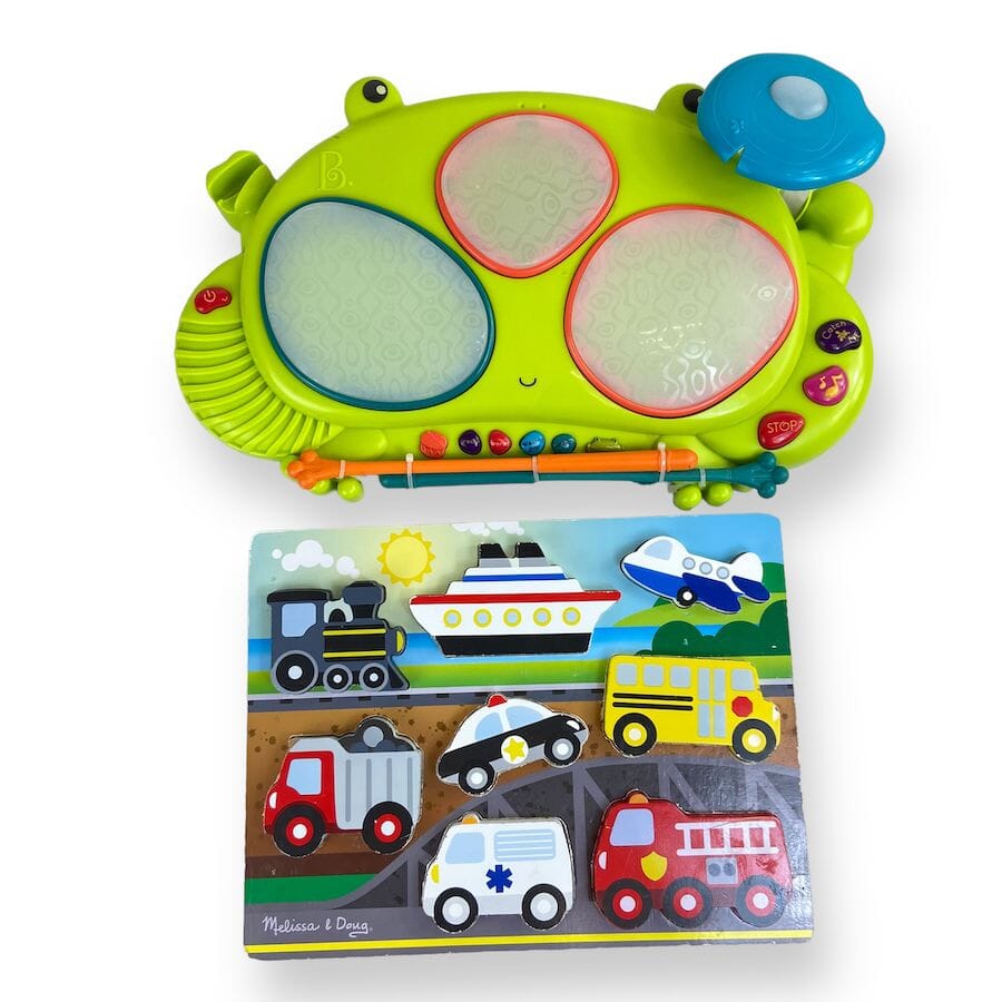 B. Toys - Toddler Music & Puzzle Bundle