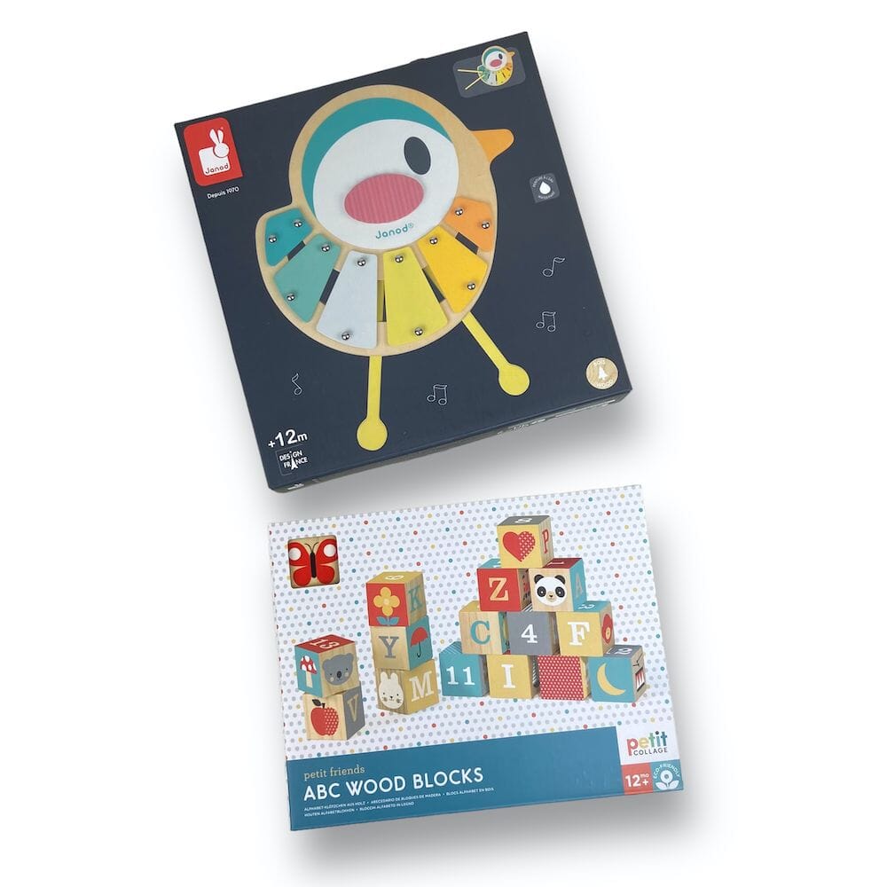 Mixed Brands - Toddler Xylophone & Blocks Bundle