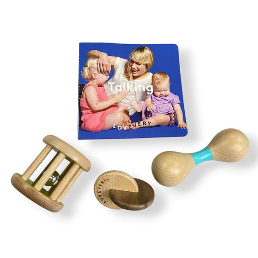 Toys from Lovevery's The Charmer Play Kit Toys 