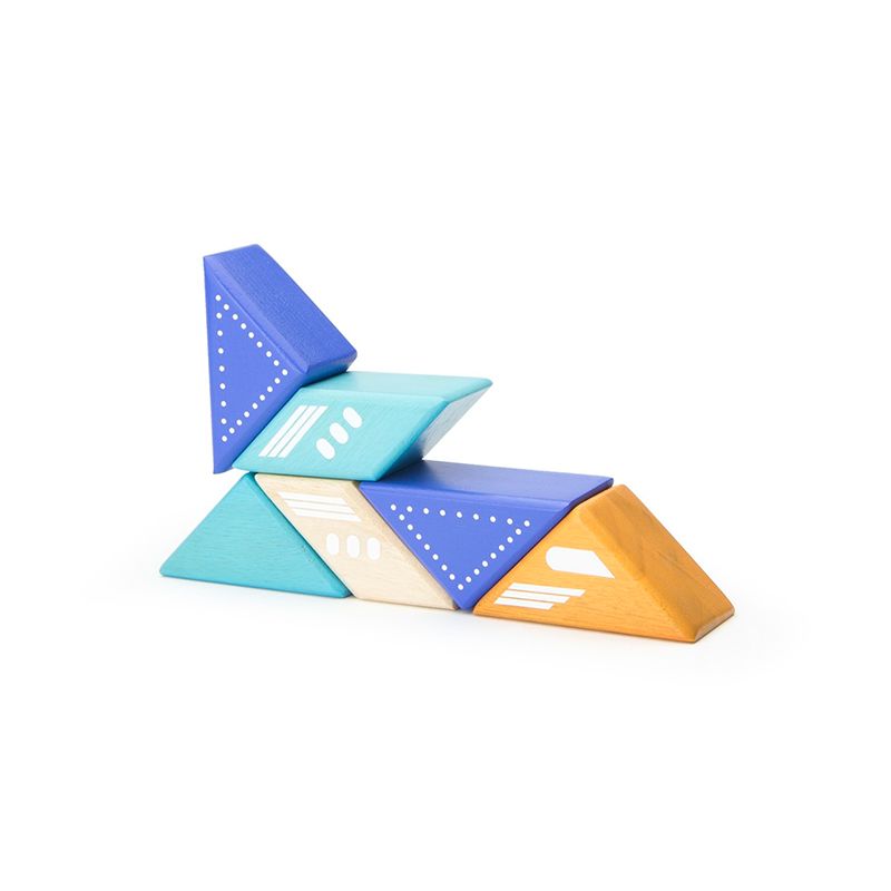 Travel Pals - Jet Plane Magnetic Wooden Blocks 