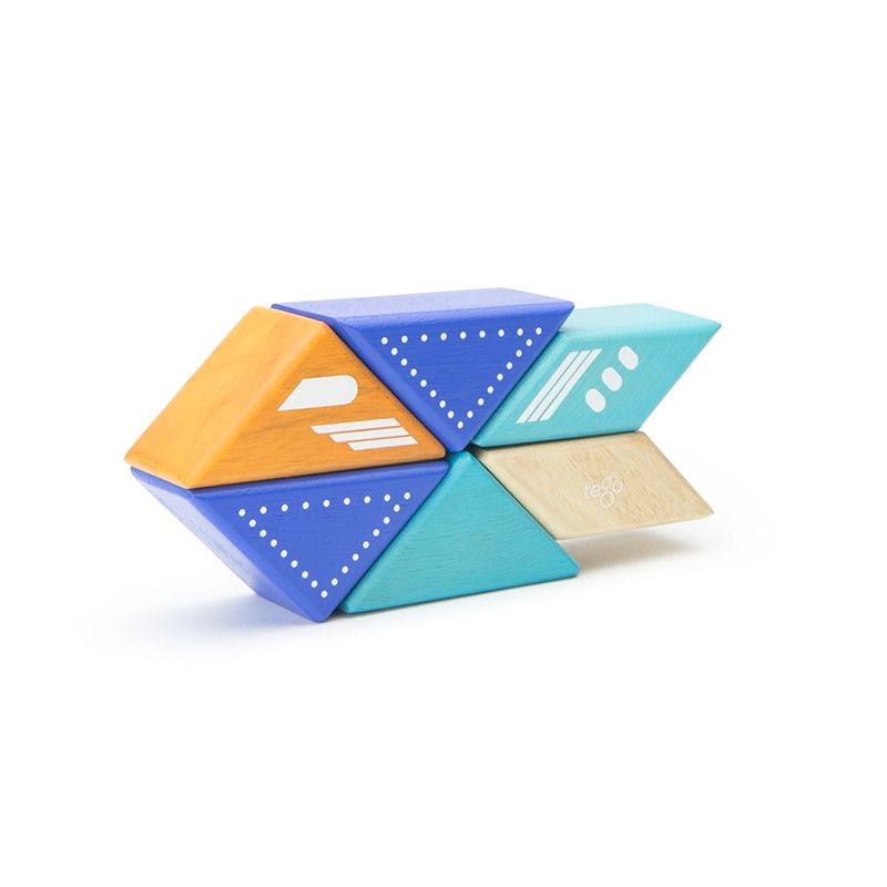 Travel Pals - Jet Plane Magnetic Wooden Blocks 