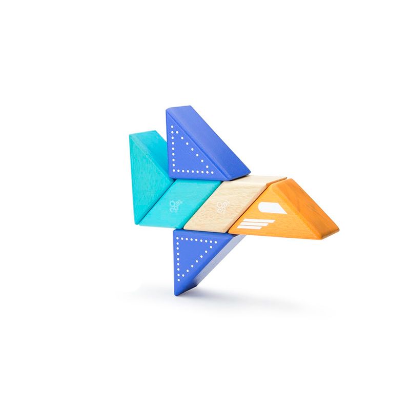 Travel Pals - Jet Plane Magnetic Wooden Blocks 