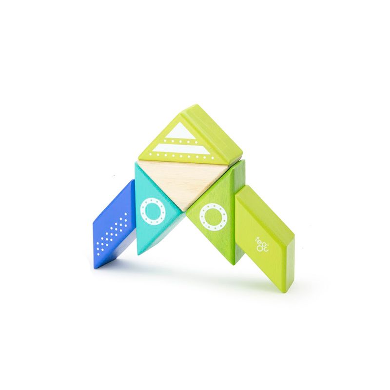 Travel Pals - Spaceship Magnetic Wooden Blocks 