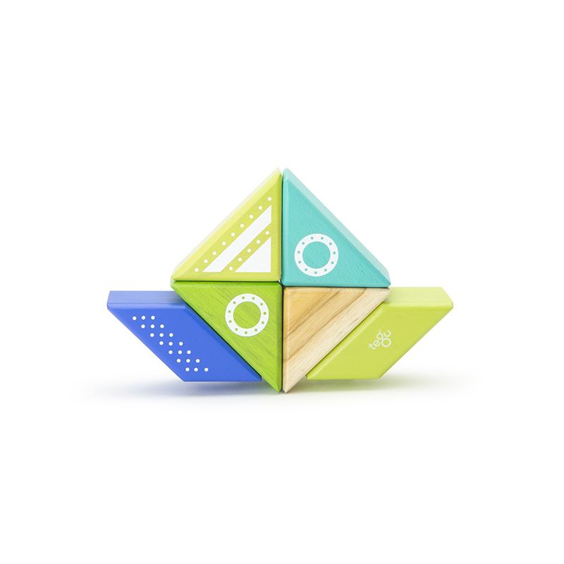 Travel Pals - Spaceship Magnetic Wooden Blocks 