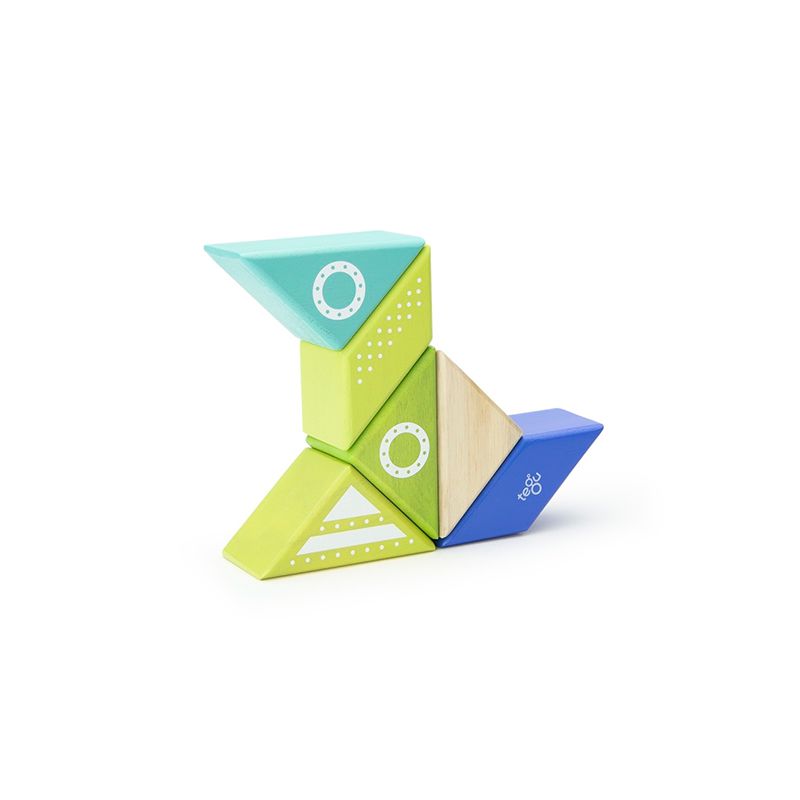 Travel Pals - Spaceship Magnetic Wooden Blocks 