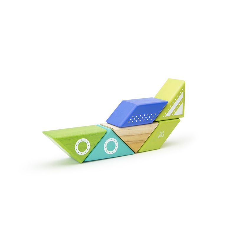 Travel Pals - Spaceship Magnetic Wooden Blocks 