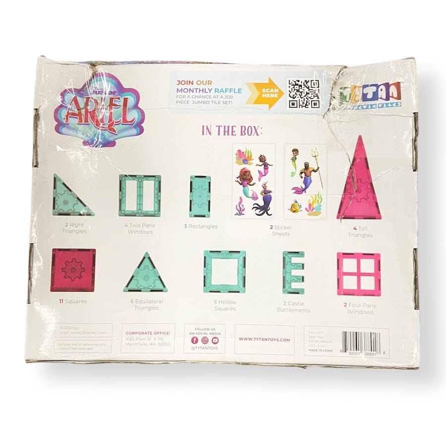 Tytan Tiles - Tytan Disney Ariel Magnetic Tiles Play Kit