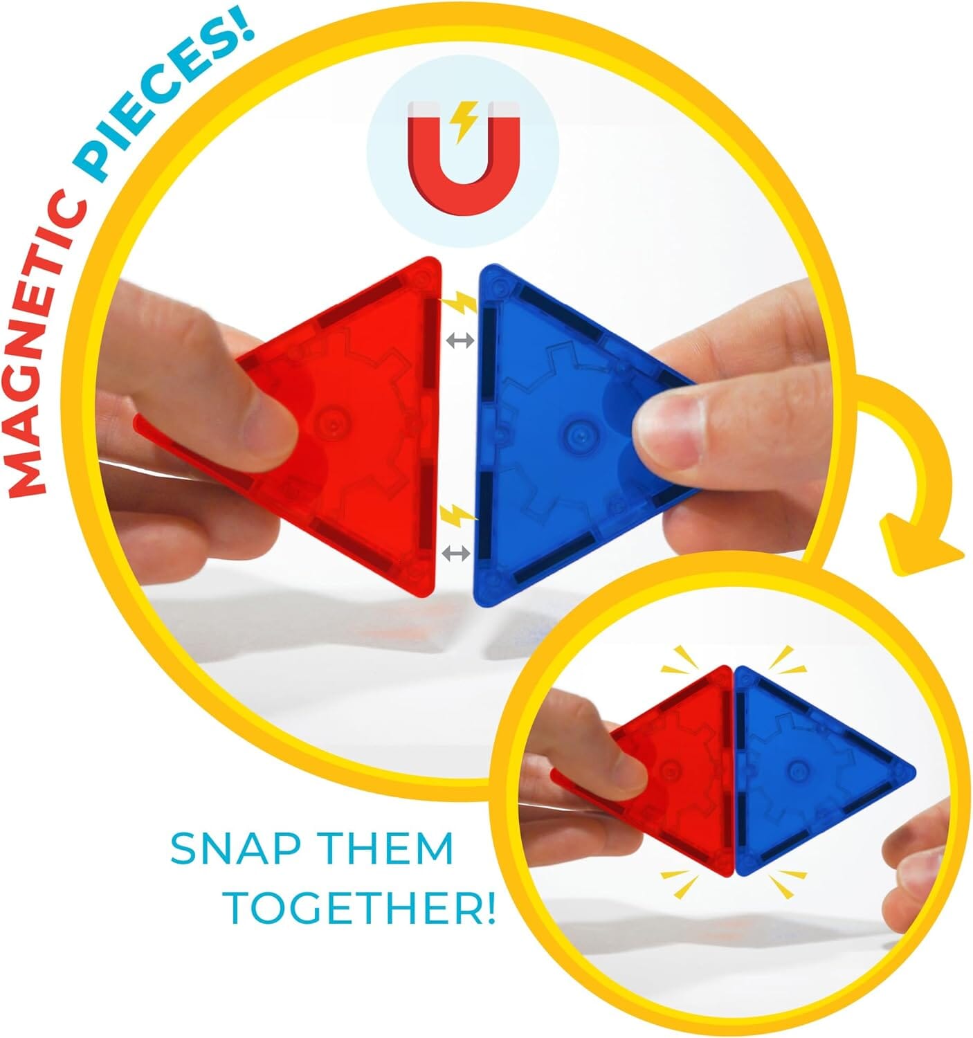 Tytan Mickey Mouse Clubhouse Magnetic Tiles Building Set Toys 